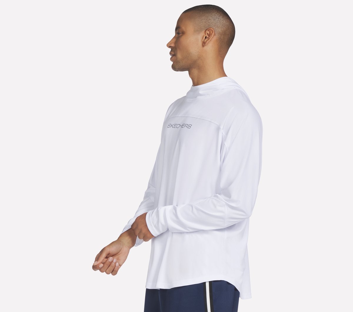 Hoops Long Sleeve Hoodie | Men Skechers online shop