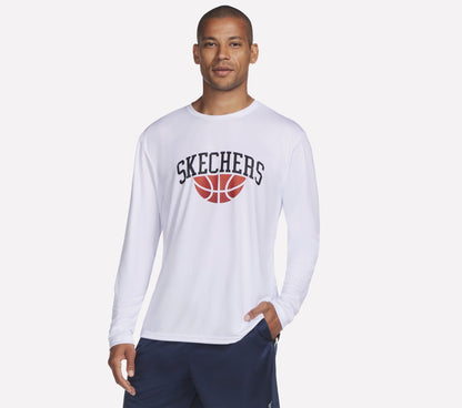 Hoops Long Sleeve Tee | Men Skechers on sale