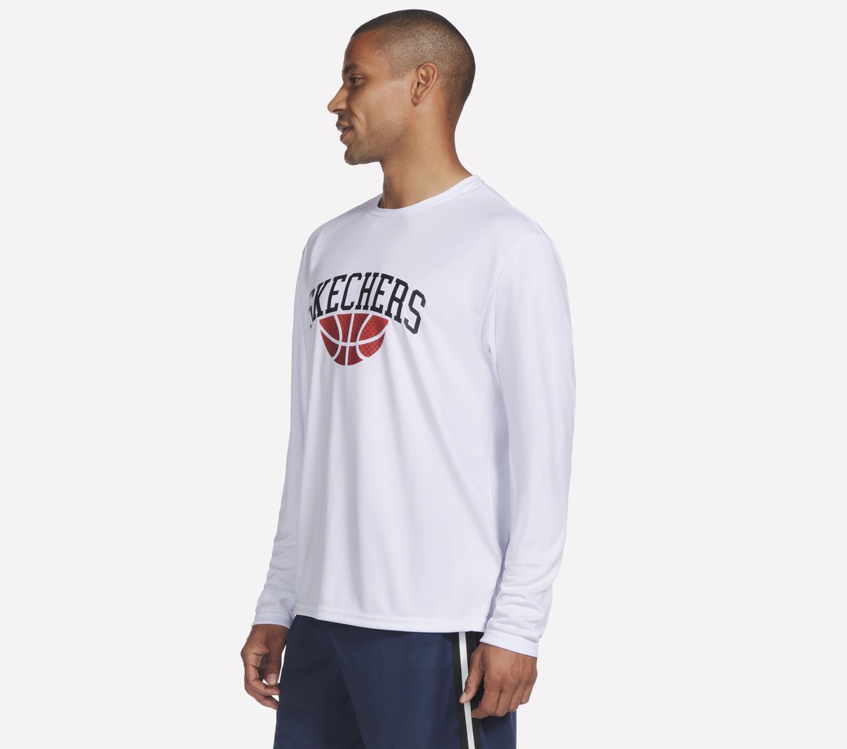 Hoops Long Sleeve Tee | Men Skechers on sale