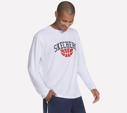 Hoops Long Sleeve Tee | Men Skechers on sale