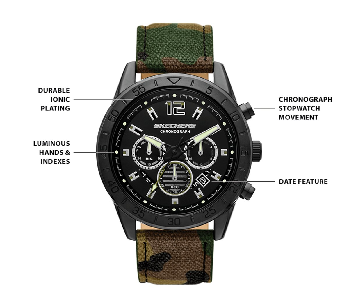 Kornblum Camo Watch | Skechers online