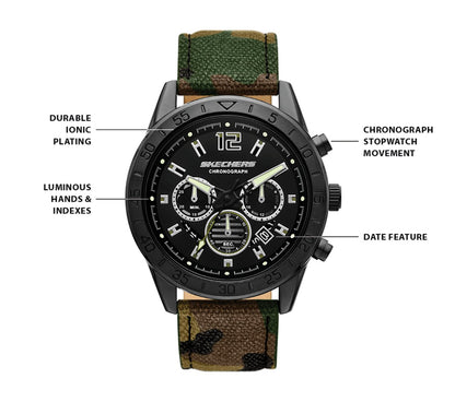 Kornblum Camo Watch | Skechers online