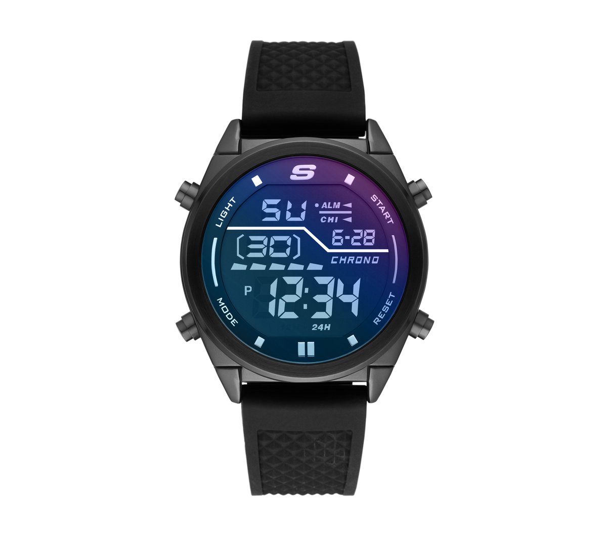 Accessories Blue Face Digital Watch | Skechers outlet