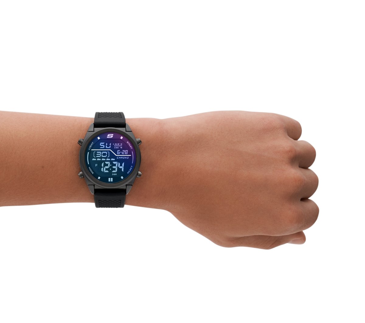 Accessories Blue Face Digital Watch | Skechers outlet