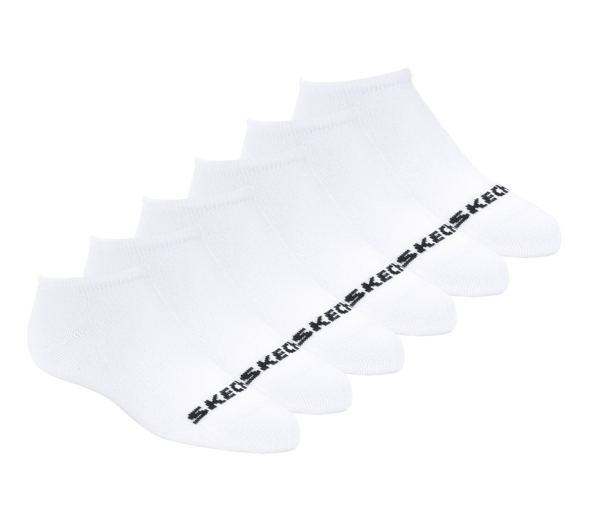 Cotton No-Show Socks - 6 Pack | Skechers outlet