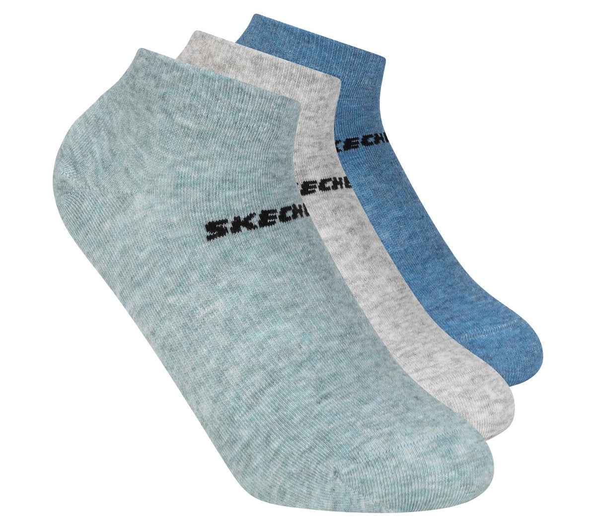 3 Pack Boys' Low Cut Cotton Socks | Skechers for sale