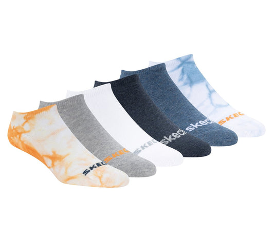 Cotton Tie-Dye No-Show Socks - 6 Pack | Skechers online