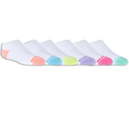 6 Pack Low Cut Walking Socks | Skechers sale