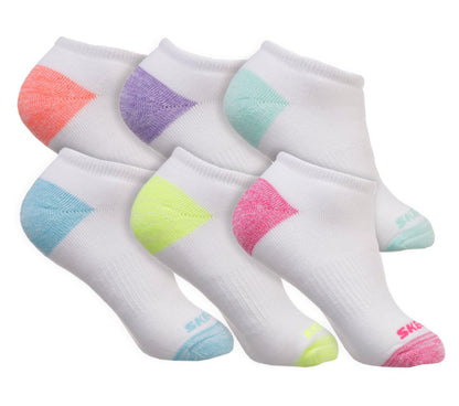 6 Pack Low Cut Walking Socks | Skechers sale