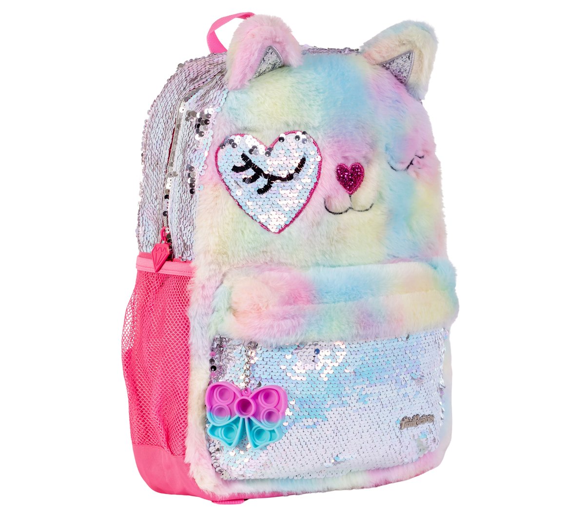 Twinkle Toes: Fur Cat Backpack | Skechers discount