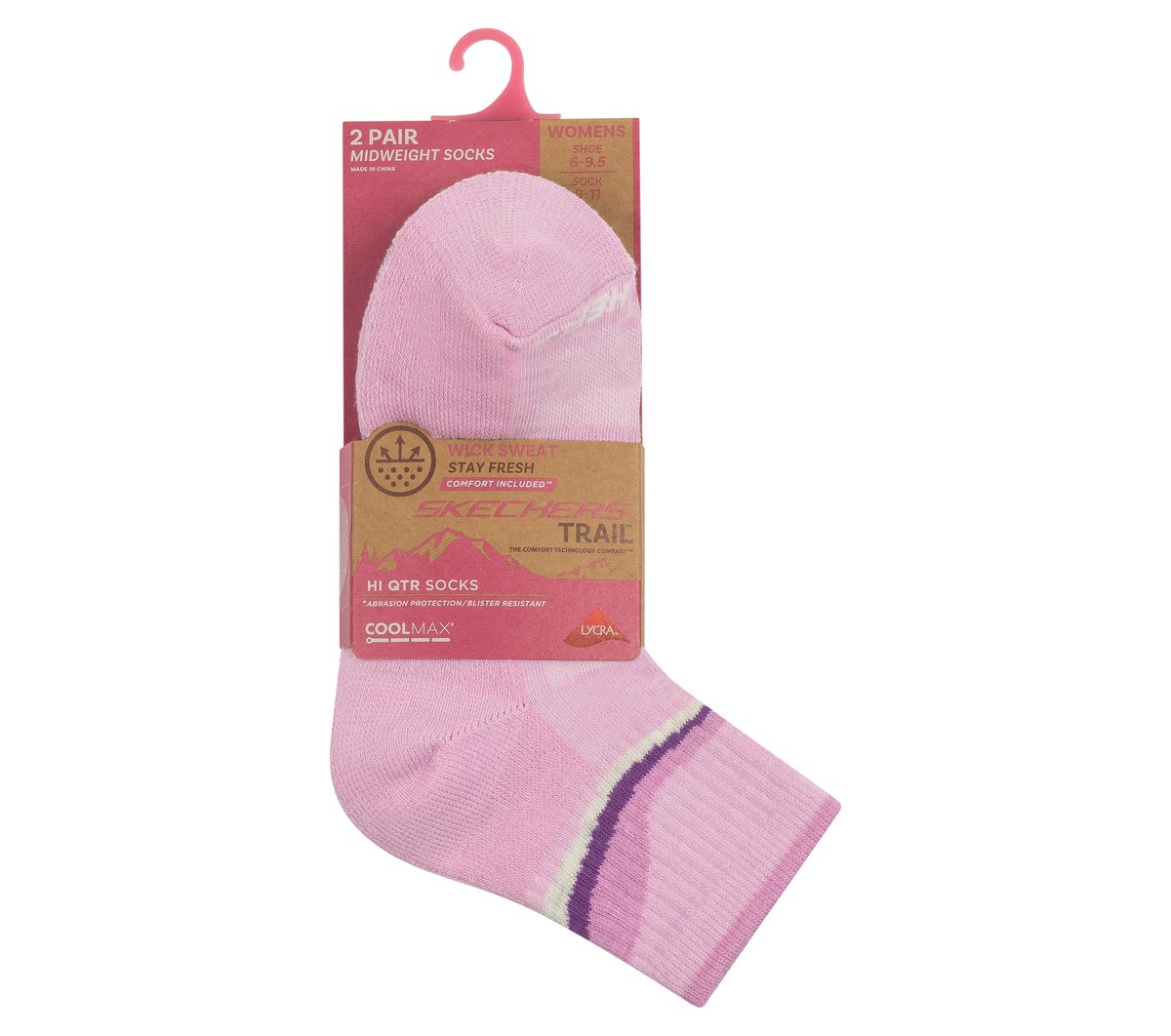 2 Pack Women's Trail Quarter Socks | Skechers sale