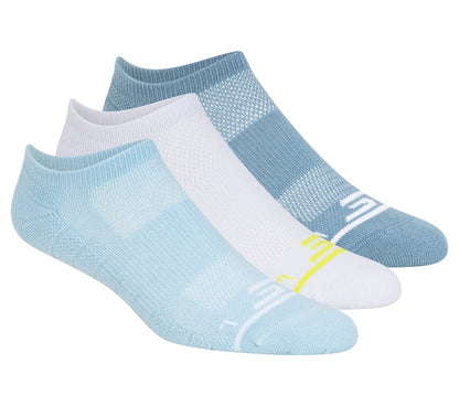 3 Pack Women's No Show Premium Basic Socks | Skechers discount