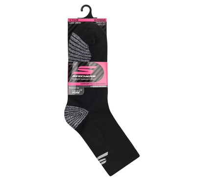 3 Pack Women's Half Terry Low Crew Socks | Skechers online shop