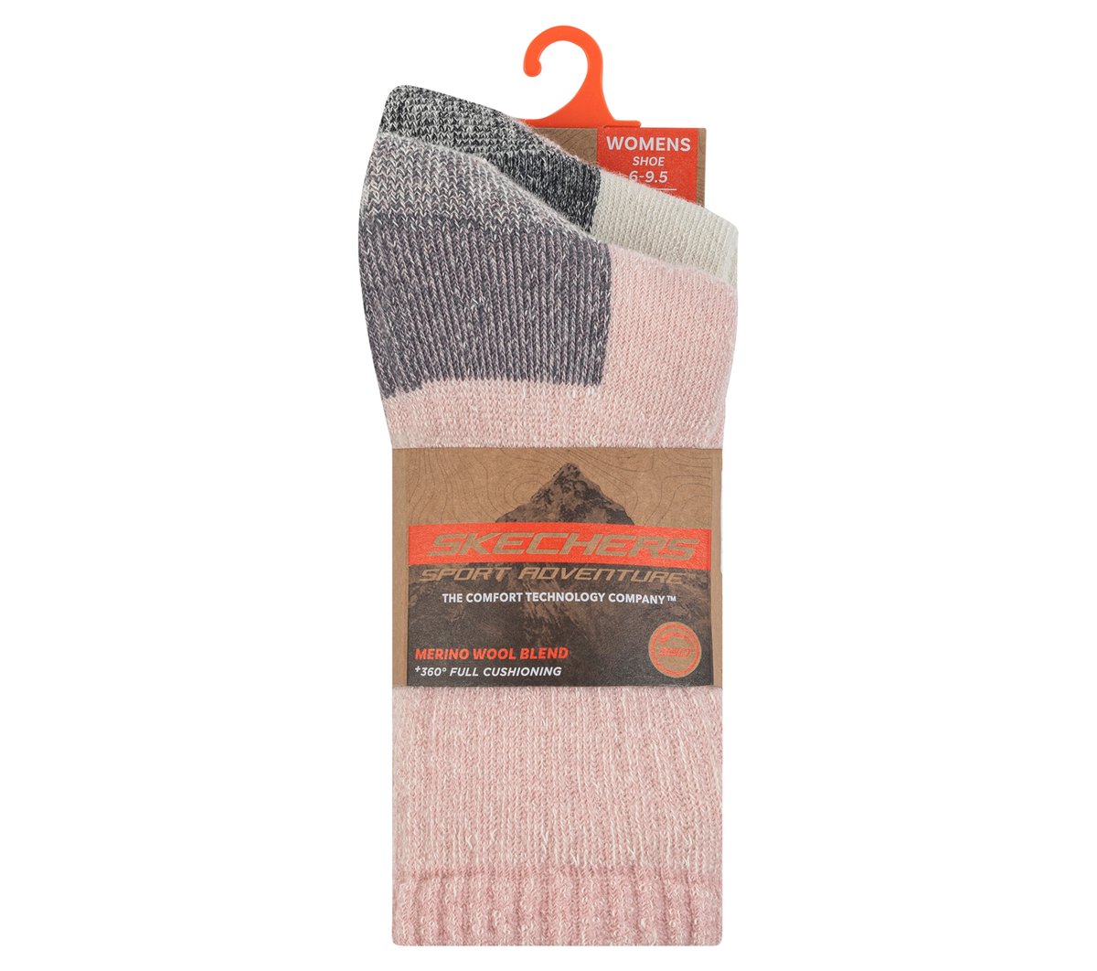 2 Pack Women's Crew Wool Socks | Skechers on sale