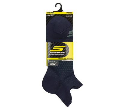 3 Pack Men's Low Cut Socks | Skechers discount
