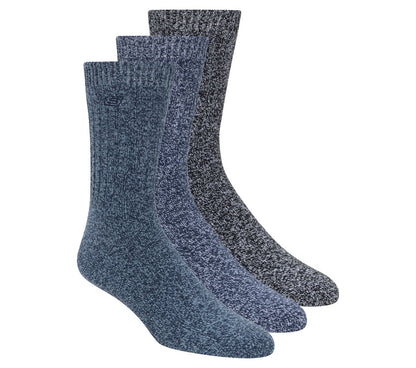 Super Soft Boot Crew Socks - 3 Pack | Skechers for sale