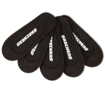 5 Pack Non Terry Solid Liner Socks | Skechers outlet