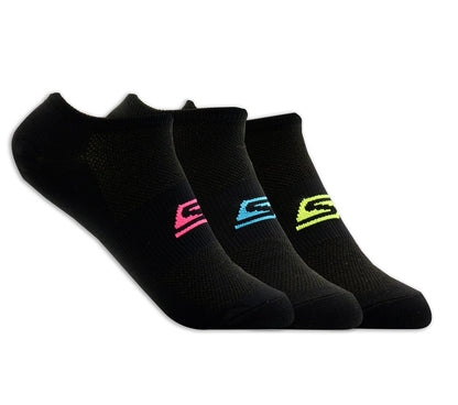 3 Pack No Show Stretch Socks | Skechers sale