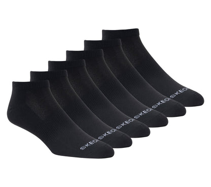 6 Pack Women's Low Cut Sport Stripe Socks | Skechers online
