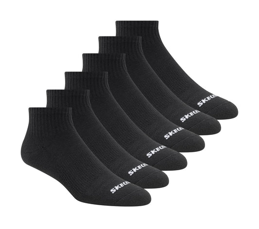 6 Pack Core Quarter Medium Socks | Skechers online shop