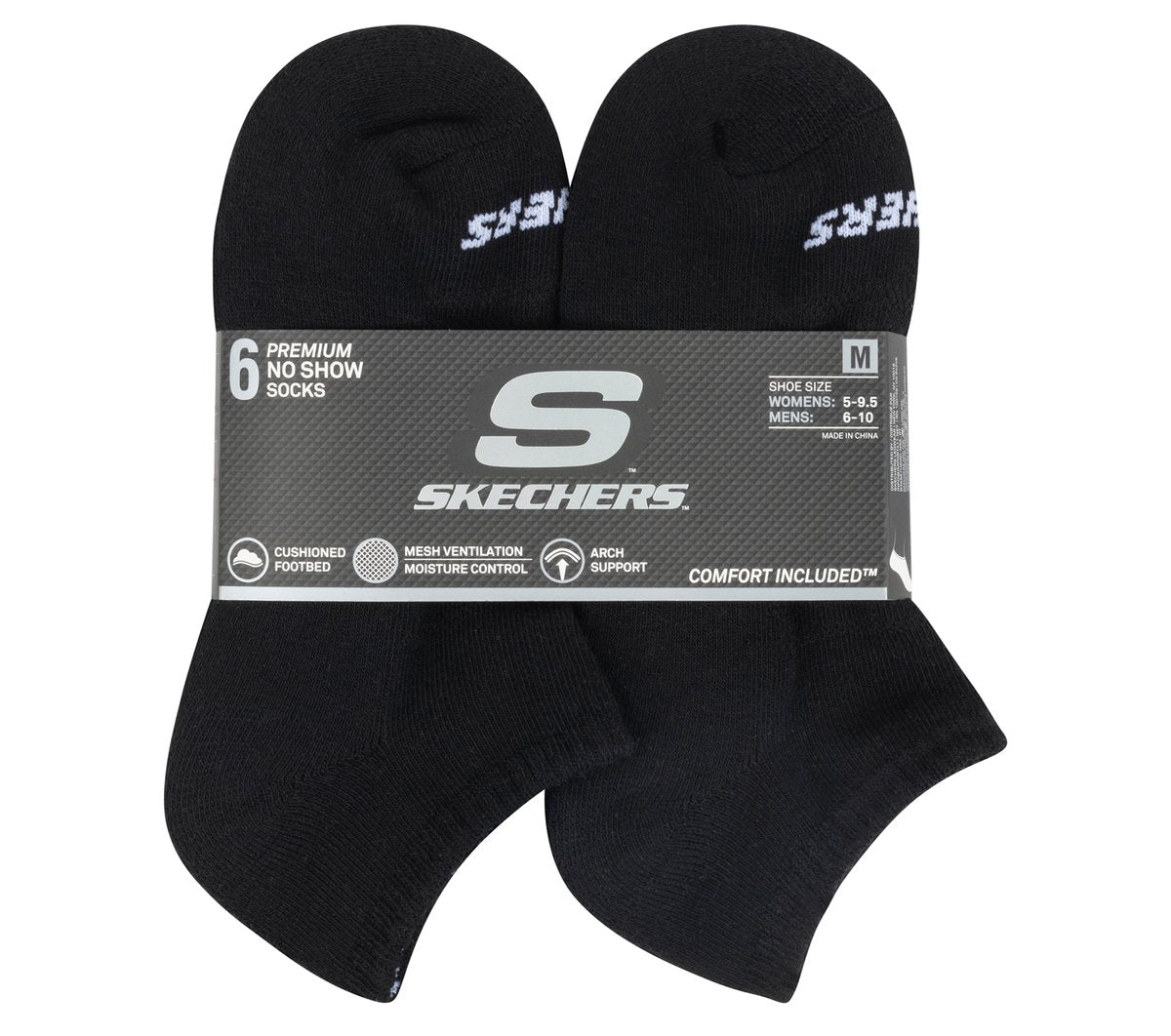 6 Pack Core Low Cut Medium Socks | Skechers on sale