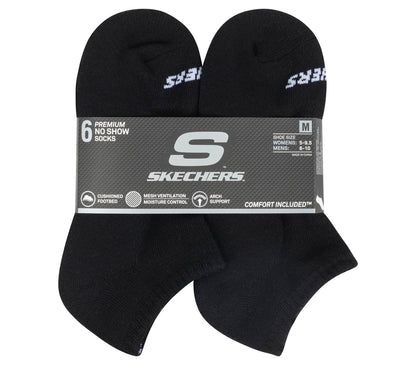 6 Pack Core Low Cut Medium Socks | Skechers on sale