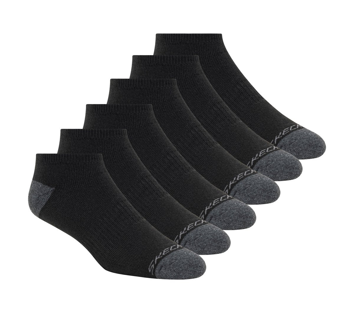 6 Pack Walking Low Cut Socks | Skechers discount