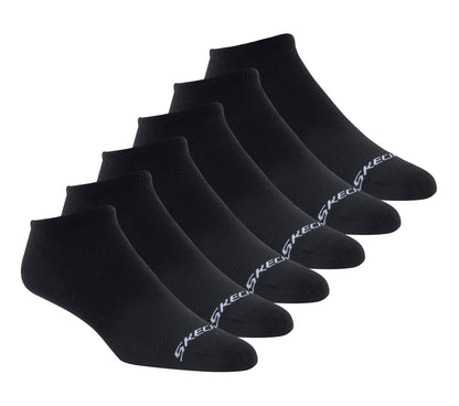 6 Pack Men's Cotton No Show Socks | Skechers online
