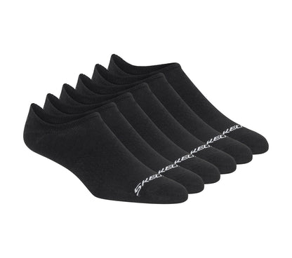 6 Pack Men's Sneaker Liner Socks | Skechers online shop