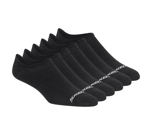 6 Pack Men's Sneaker Liner Socks | Skechers online shop