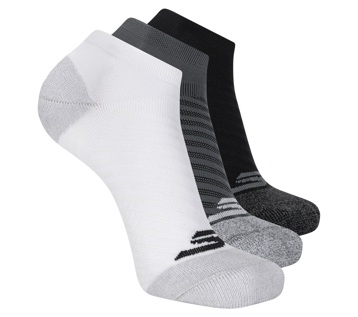 3 Pack Men's Terry Low Cut Socks | Skechers on sale