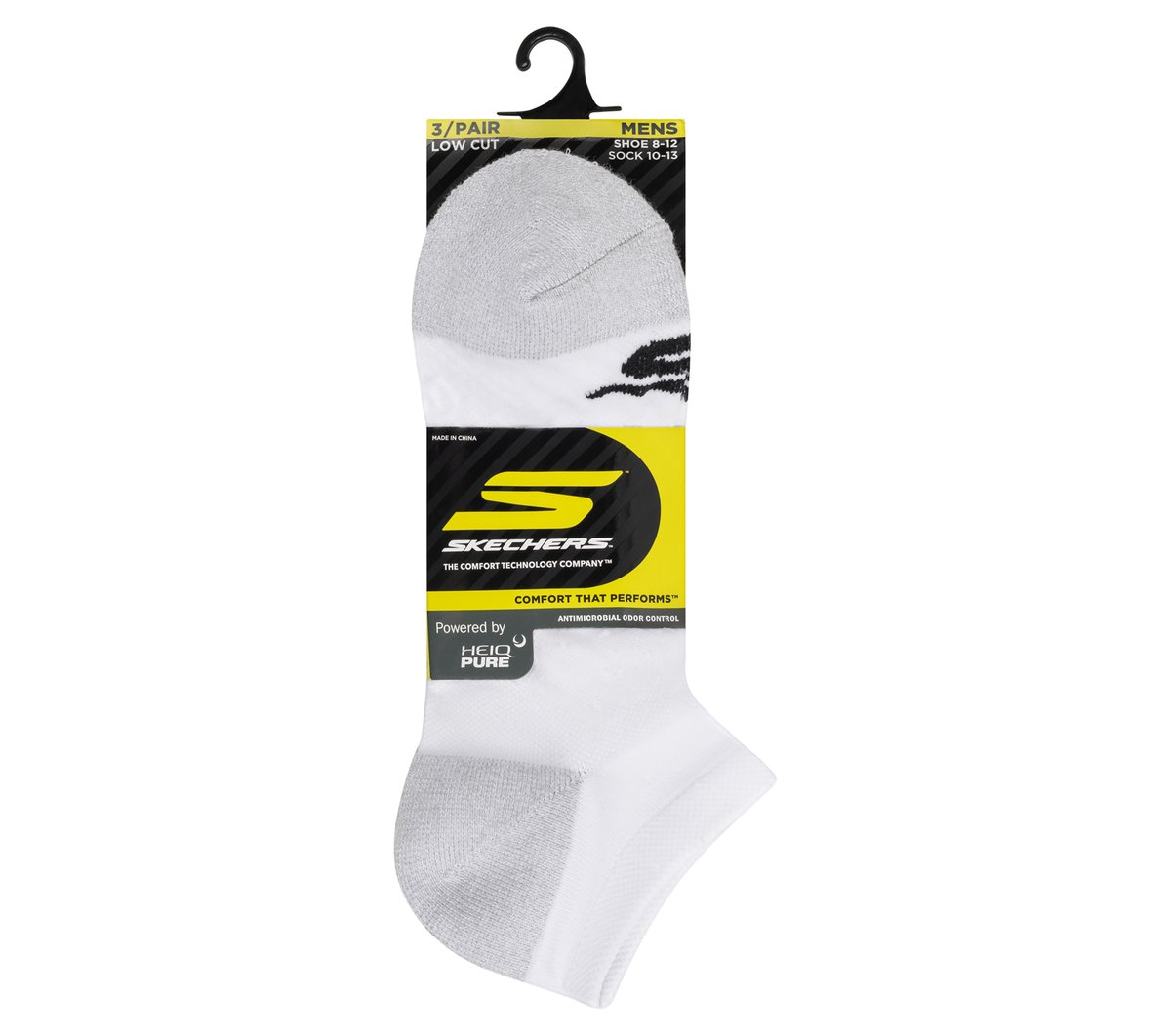 3 Pack Men's Terry Low Cut Socks | Skechers on sale