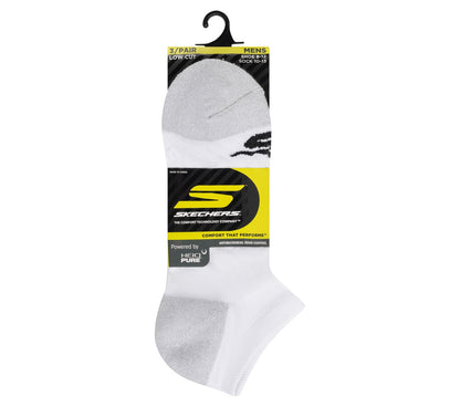 3 Pack Men's Terry Low Cut Socks | Skechers on sale