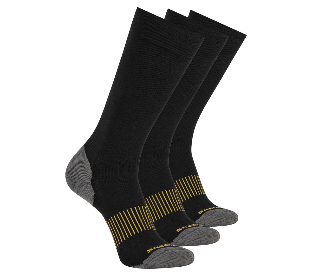 Work: 3 Pack Men's Over Calf Compression Socks | Skechers discount