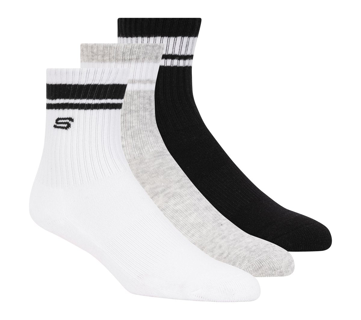 3 Pack Boys' Crew Socks | Skechers discount