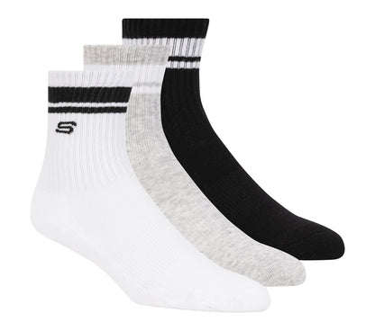3 Pack Boys' Crew Socks | Skechers discount