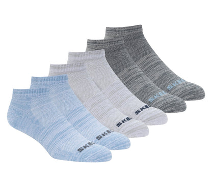 6 Pack Low Cut Non Terry Socks | Skechers online shop