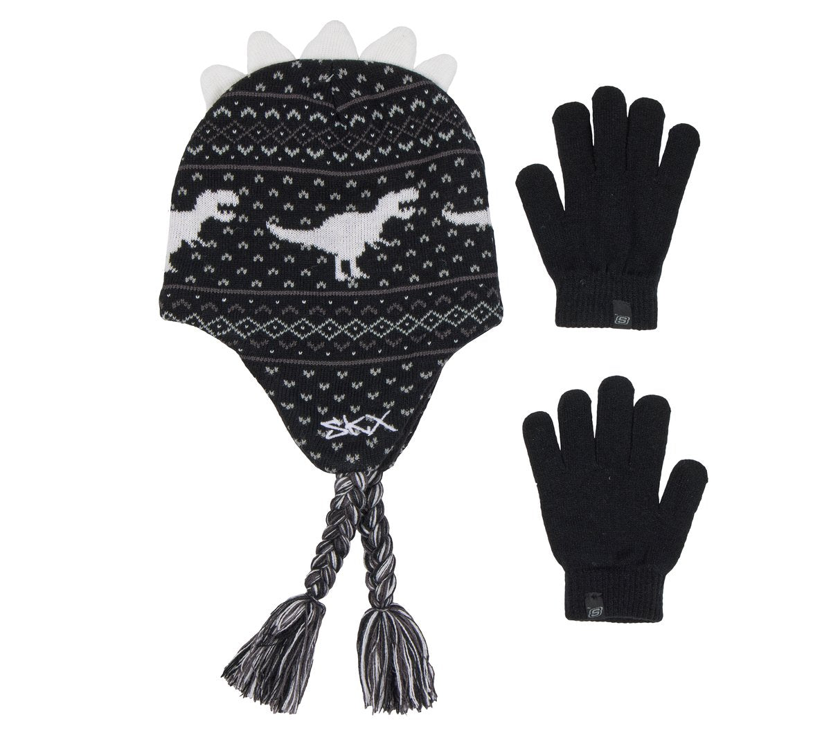 Glow In The Dark Dino Hat Set | Skechers on sale