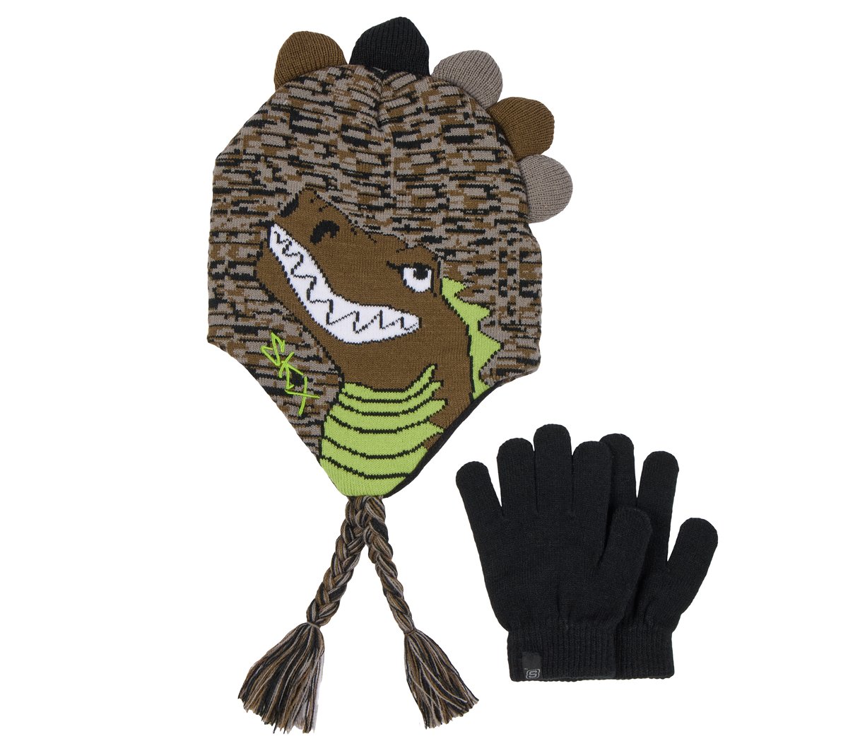 Camo Dino Hat and Glove Set | Skechers outlet