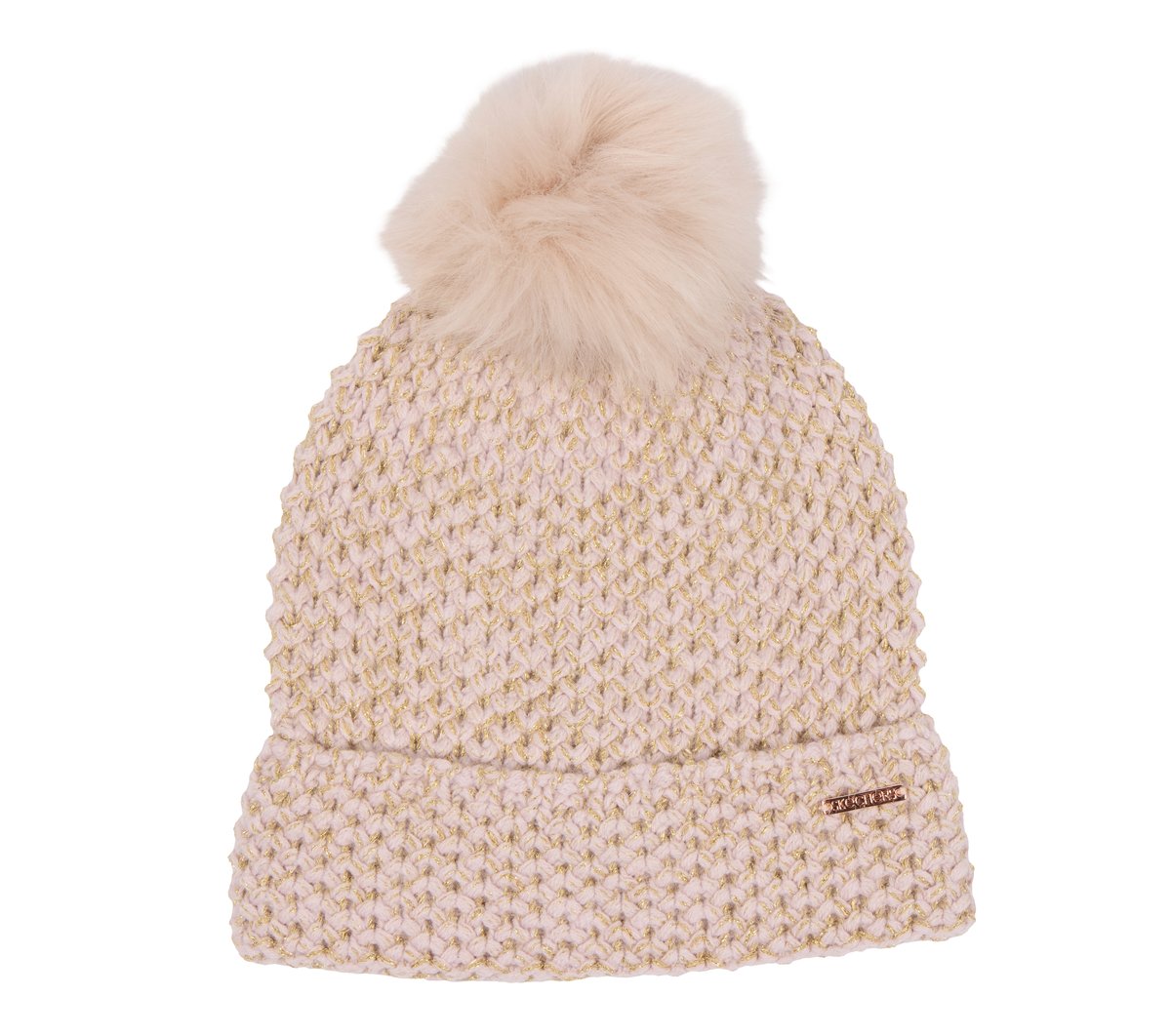 Textured Pom Beanie | Skechers on sale