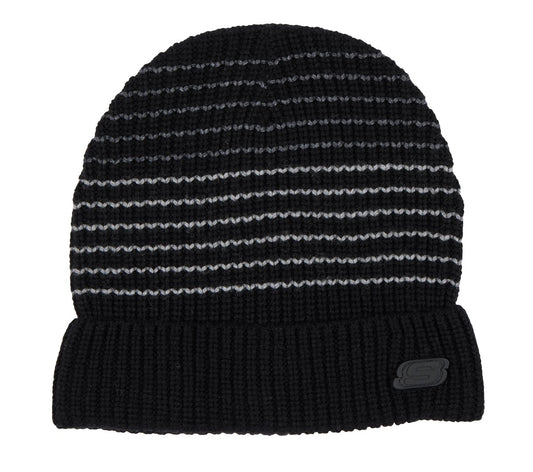 Striped Beanie | Skechers discount