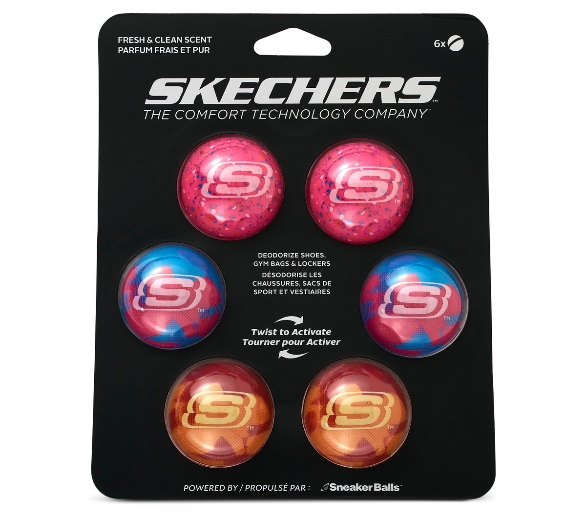 6 Pack SKX Sneaker Balls | Skechers on sale