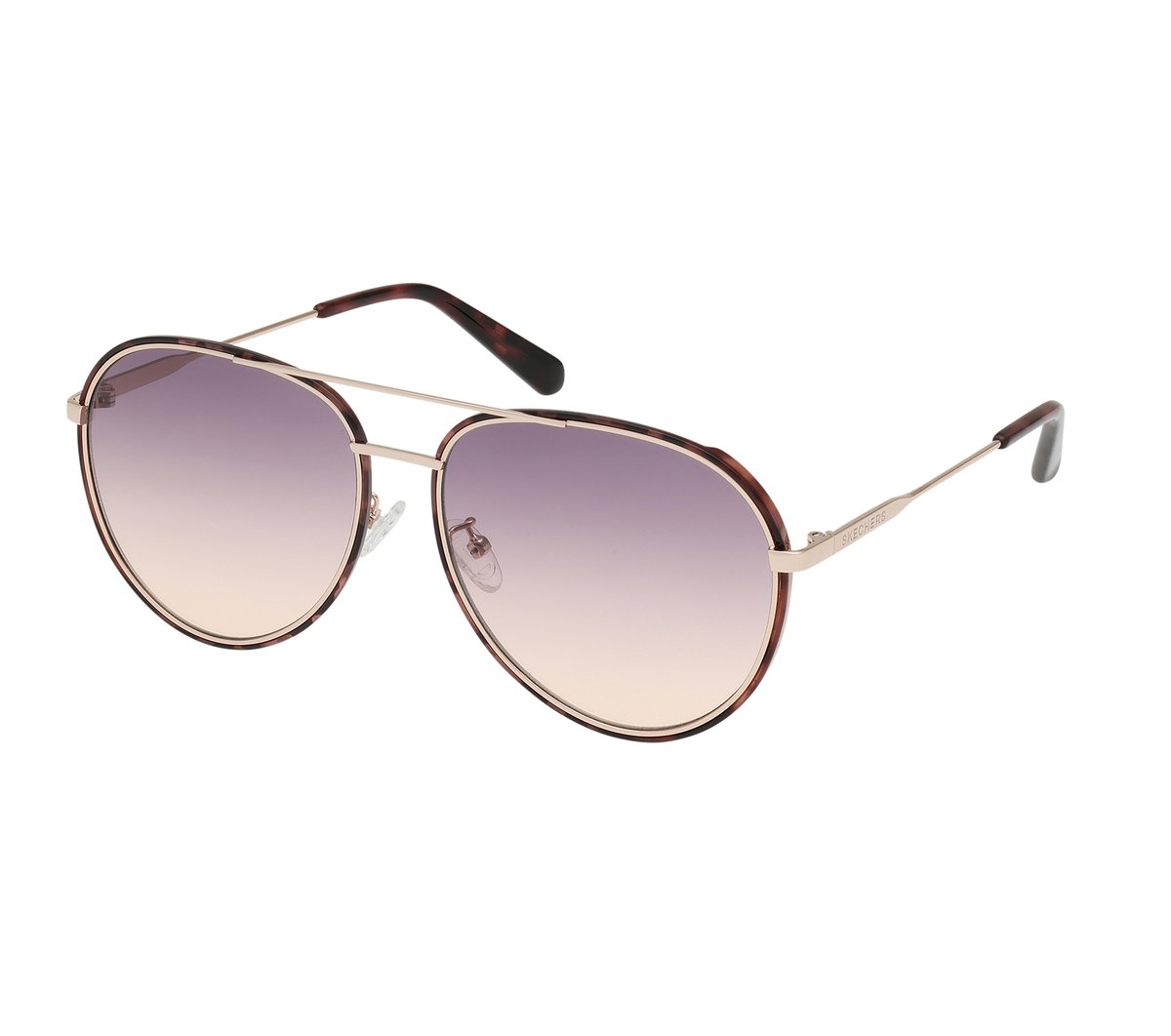 Rounded Metal Aviator Sunglasses | Skechers on sale