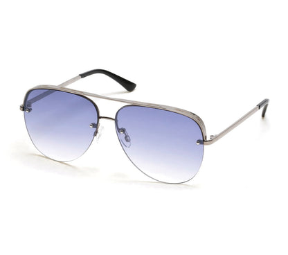 Semi-Rimless Metal Aviator | Skechers for sale