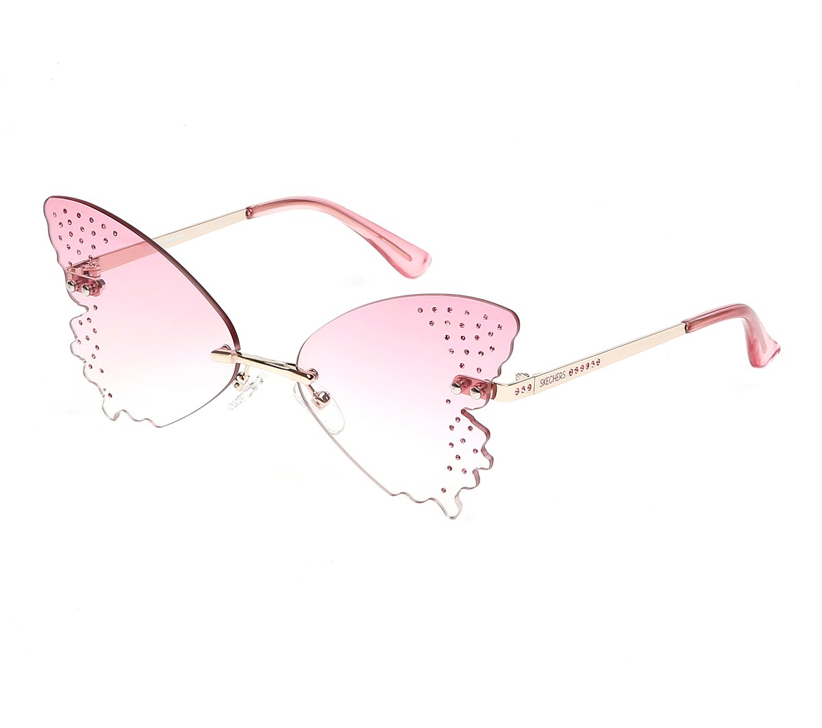 Rimless Butterfly Sunglasses | Skechers online shop