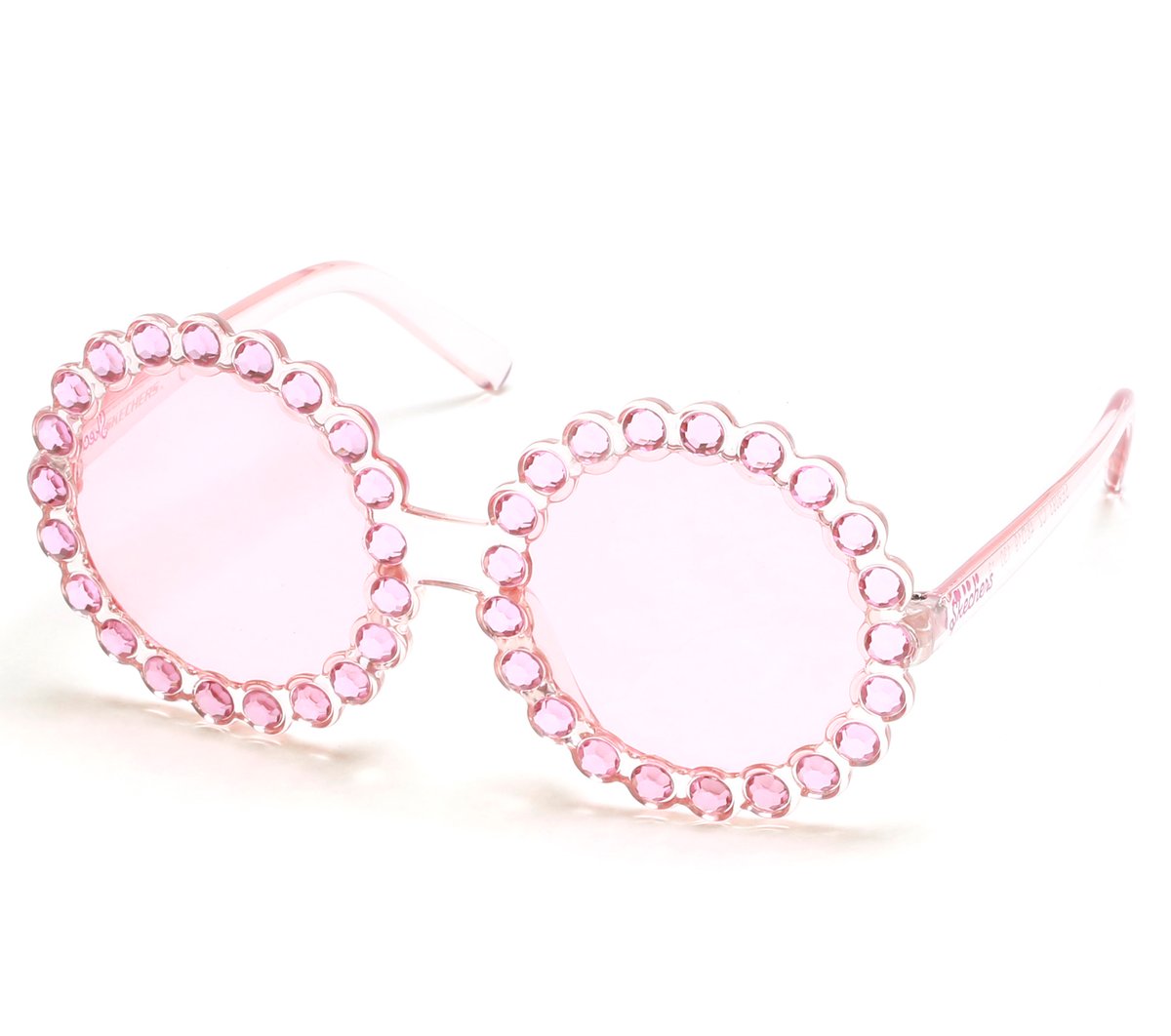 Round Rhinestone Sunglasses | Skechers for sale