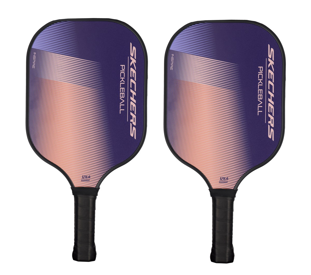 Pickleball Inspire 12mm Paddle - Purple Orange | Skechers outlet