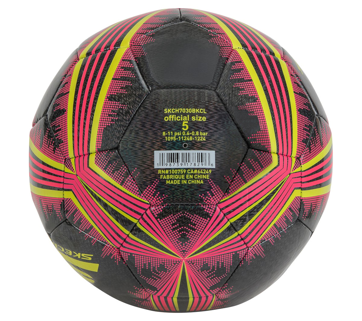 Hex Multi Mini Stripe Size 5 Soccer Ball | Skechers on sale