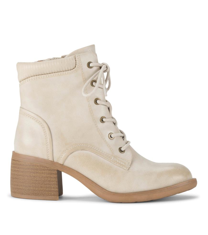 Baretraps Booties | Women Allister Lace Up Bootie Milkyway