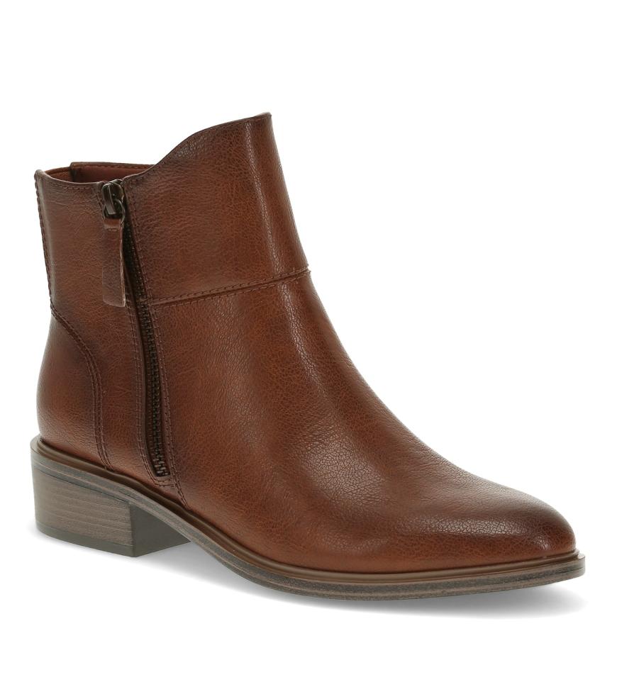 Baretraps Booties | Women Alona Block Heel Bootie Cognac